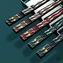 5Pcs Reusable Chinese Chopsticks