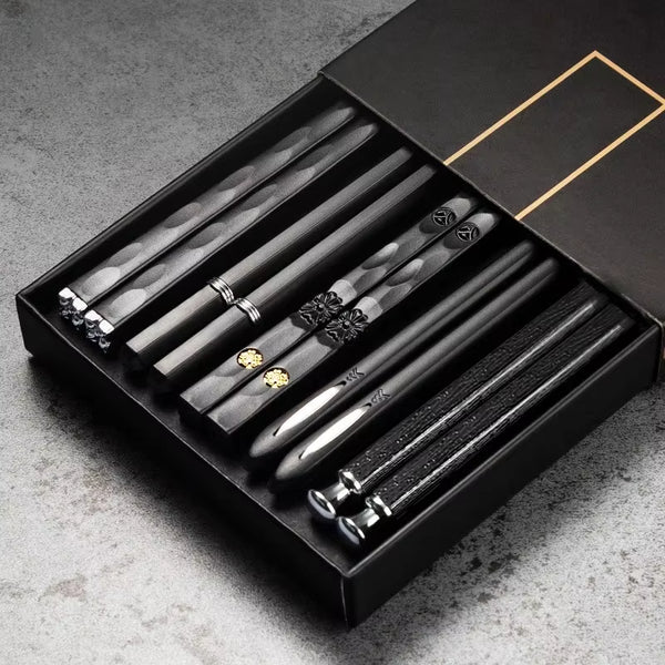 Decorative Metal Chopsticks Gift Set