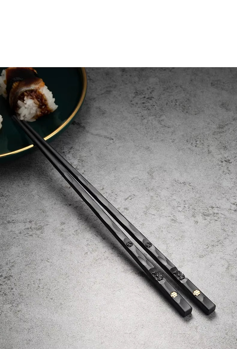 Decorative Metal Chopsticks Gift Set