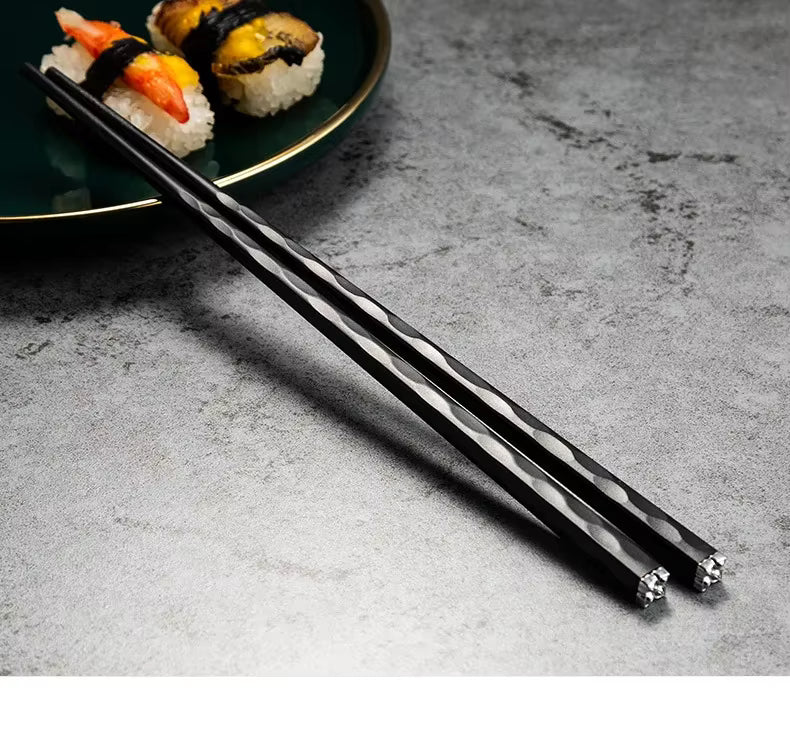 Decorative Metal Chopsticks Gift Set