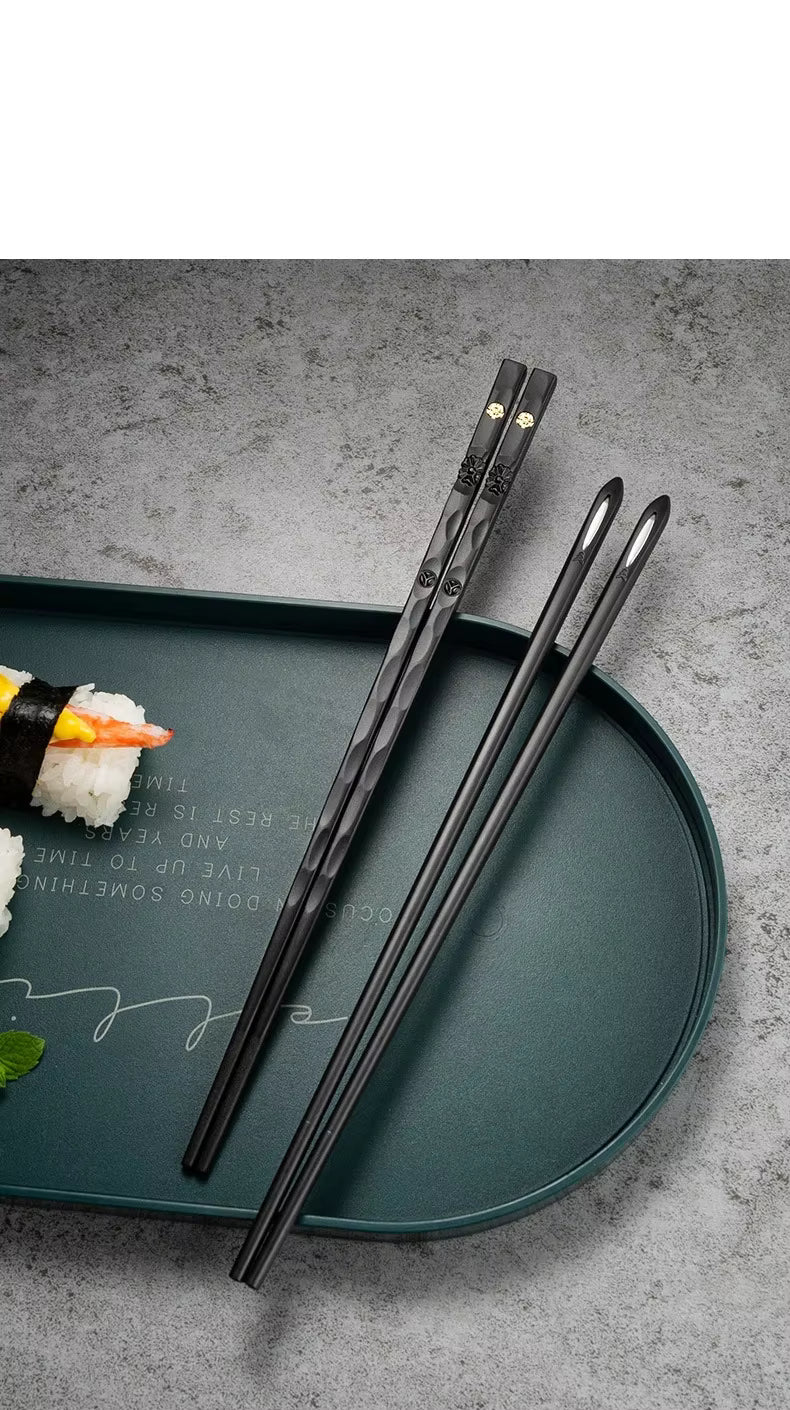 Decorative Metal Chopsticks Gift Set